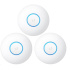 UBNT UniFi AP nanoHD, 3-PACK, bez PoE! [vnitřní AP, 2.4+5GHz (300Mbps+1733Mbps), MU-MIMO, 802.11a/b/g/n]