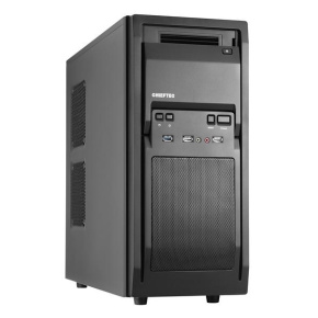 CHIEFTEC skříň Libra Series/Miditower, LF-02B-OP, Black, USB 3.0, bez zdroje