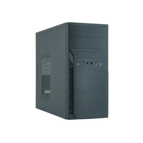 CHIEFTEC skříň Elox Series / Minitower, HO-12B-OP, Black, bez zdroje