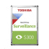 TOSHIBA HDD S300 PRO Surveillance (CMR) 8TB, SATA III, 7200 rpm, 256MB cache, 3,5", BULK