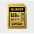 Lexar SDXC ARMOR Gold UHS-II U3, Stainless Steel, IP68 R280/W210 (V60) 128GB