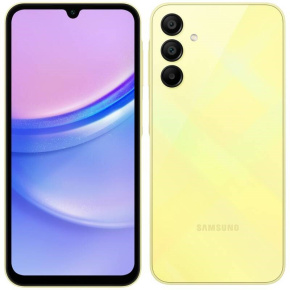 Samsung Galaxy A15 (A156), 4/128 GB, 5G, EU, žlutá