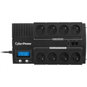 CyberPower BRICs Series II SOHO LCD UPS 700VA/420W, české zásuvky