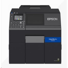 Epson ColorWorks CW-C6000Ae, cutter, disp., USB, Ethernet, black