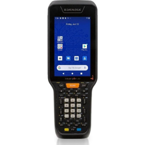 Datalogic Skorpio X5, contactless, 2D, MR, USB-C, BT, Wi-Fi, num., Gun, GMS, ext. bat., black, Android