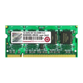 TRANSCEND SODIMM DDR2 1GB 667MHz 128Mx8 CL5 JetRam™