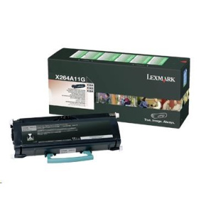 LEXMARK černý toner pro X264, X363, X364 (3 500 stran)