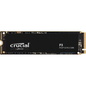 Crucial SSD 1TB P3, M.2 2280, PCIe Gen3x4, R:3500/W:3000MB/s