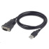 GEMBIRD Kabel adapter USB-serial 1,5m 9 pin (com), černý