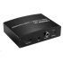 PREMIUMCORD HDMI 4K Audio extraktor s oddělením audia na stereo jack, SPDIF Toslink, RCA