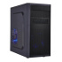 EUROCASE skříň MC X203 black, micro tower, without fans, 2x USB 2.0