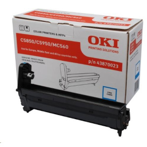 Oki Obraz. válec pro cyan toner do C5850/C5950/MC560 (20k)