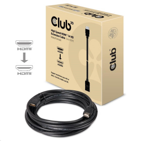 Club3D Kabel prodlužovací HDMI 1.4, 5m