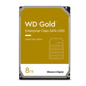 WD GOLD WD8005FRYZ 8TB, SATA III 3.5", 256MB 7200RPM, 267MB/s, CMR, Enterprise