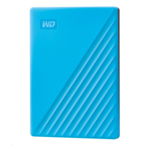 WD My Passport Portable 2TB, Externí HDD, USB 3.0, modrá