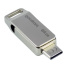 GOODRAM Flash Disk 64GB ODA3, USB 3.2, stříbrná