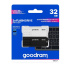 GOODRAM Flash Disk 2x32GB UME3, USB 3.0, bílá, černá