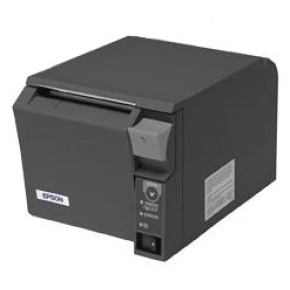 EPSON TM-T70II pokladní tiskárna, USB + serial, černá, řezačka, se zdrojem