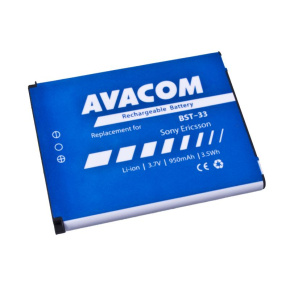 AVACOM baterie do mobilu Sony Ericsson K550i, K800, W900i Li-Ion 3,7V 950mAh (náhrada BST-33)