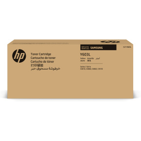 HP - Samsung CLT-Y603L High Yield Yellow Toner Cartridge (10,000 pages)