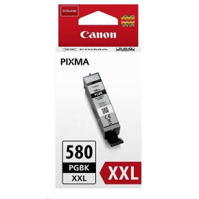 Canon CARTRIDGE PGI-580XXL pigmentová černá pro PIXMA TS615x, TS625x, TS635x, TR7550, TS815x (600 str.)