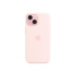 APPLE iPhone 15 Silicone Case with MagSafe - Light Pink