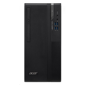 ACER PC EDU Veriton VES2740G, i3-10100,4GB,256GB SSD,Intel UHD,W10Pro, USB KB+mouse, Black