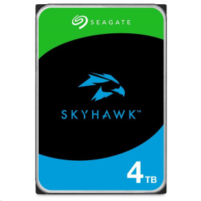 SEAGATE HDD 4TB SKYHAWK (SURVEILLANCE), 3.5", SATAIII, 5400 RPM, Cache 256MB, CMR