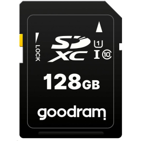 GOODRAM SDXC karta 128GB (R:100/W:10 MB/s) UHS-I Class 10