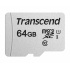 TRANSCEND MicroSDXC karta 64GB 300S, UHS-I U1, bez adaptéru