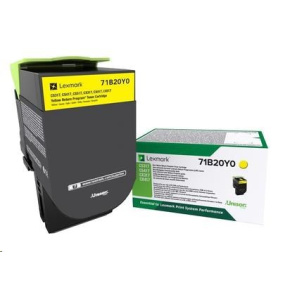 Lexmark toner pro CS/CX317, 417, 517 Yellow z programu Lexmark Return na 2 300 stran