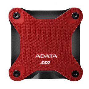 ADATA Externí SSD 512GB SD620, USB Micro-B, USB 3.2 Gen 2, R:520/W:460MB/s, červená