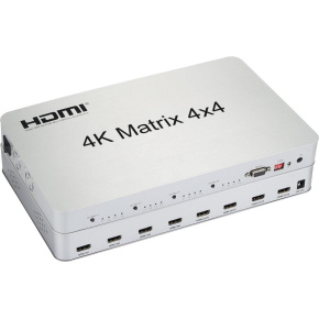 PremiumCord HDMI matrix switch 4:4 , rozlišení 4Kx2K