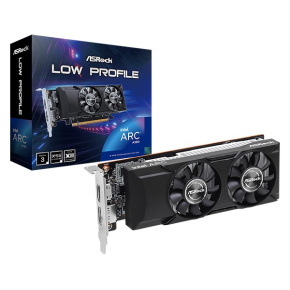 ASRock VGA Intel Arc A380 Low Profile 6GB, Arc A380, 6GB GDDR6, 1xDP, 1xHDMI