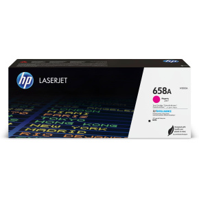 HP 658A Magenta LaserJet Toner Cartridge (6,000 pages)