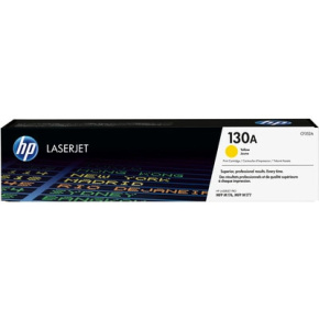 HP 130A Yellow LJ Toner Cart, CF352A (1,000 pages)