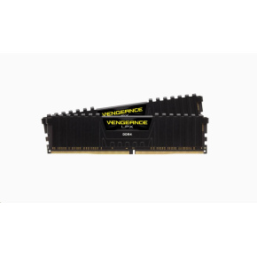 CORSAIR DIMM DDR4 16GB (Kit of 2) 3200MHz CL16 Vengeance LPX Černá