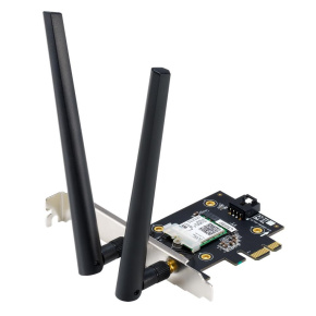 ASUS PCE-AX3000 Wireless AX3000 PCIe Wi-Fi 6 Adapter Card