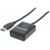 MANHATTAN USB 3.0 Hub, 4 Ports, Bus Power