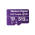 WD MicroSDXC karta 512GB Purple WDD512G1P0C Class 10 (R:100/W:60 MB/s)