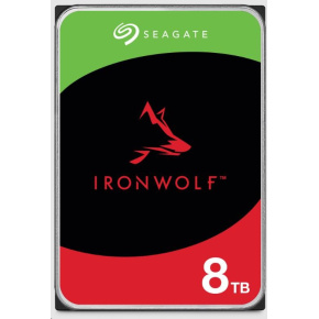 SEAGATE HDD 8TB IRONWOLF (NAS), 3.5", SATAIII, 5400 RPM, Cache 256MB, CMR