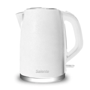 EVOLVEO Salente IceQueen, rychlovarná konvice 1,7 l, nerez, bílá