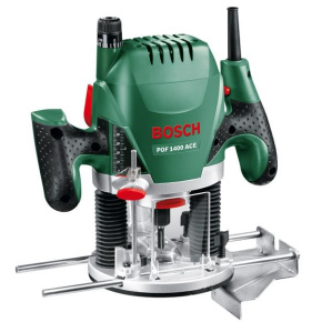 BOSCH POF 1400 ACE, horní frézka, 1.400 W, 11.000 – 28.000 ot/min, zdvih 55 mm