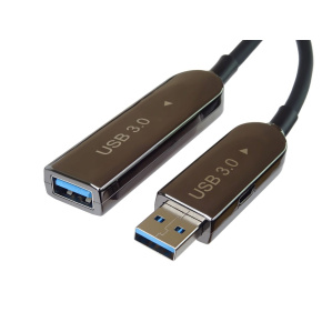 PREMIUMCORD Kabel USB3.0 + 2.0 prodlužovací optický AOC kabel A/Male - A/Female 20m