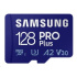 Samsung micro SDHC karta 128GB PRO Plus + SD adaptér