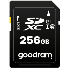 GOODRAM SDXC karta 256GB (R:100/W:10 MB/s) UHS-I Class 10