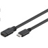 PREMIUMCORD USB- C prodlužovací kabel (USB 3.1 generation 1), C/M - C/F, 2m