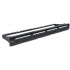 Intellinet Patch Panel 19", prázdný pro 24 portů, 1U, černý