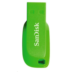 SanDisk Flash Disk 16GB Cruzer Blade, USB 2.0, zelená