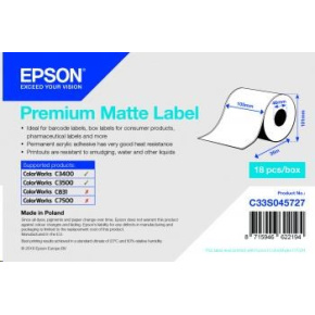 Epson label roll, normal paper